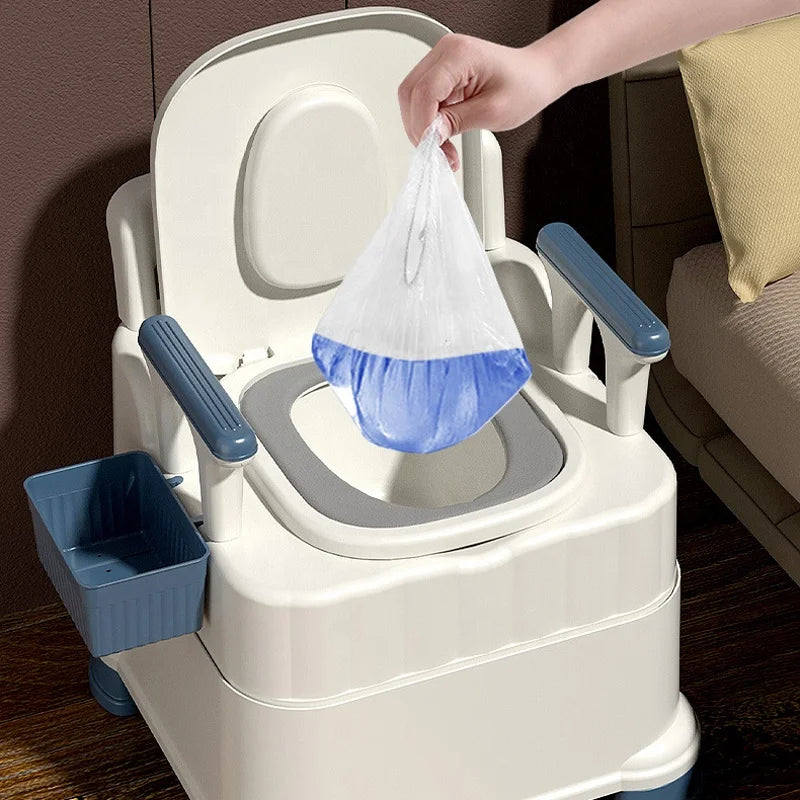 Portable Toilet Outdoor Camping  Load Anti-slip Adult Children Mobile Toilet for Home Hospital Travel Plastic Toilet