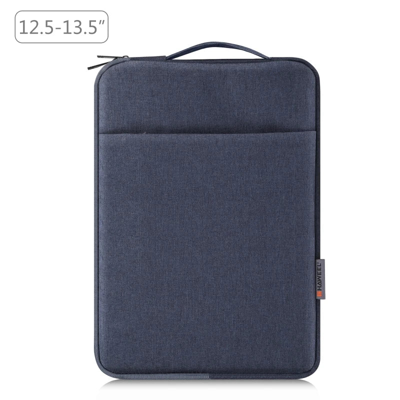 HAWEEL 15-16.7 Inch Laptop Sleeve Case Multi-Function Nylon Storage Briefcase Bag with Zipper Handle Elegant Handbag Design