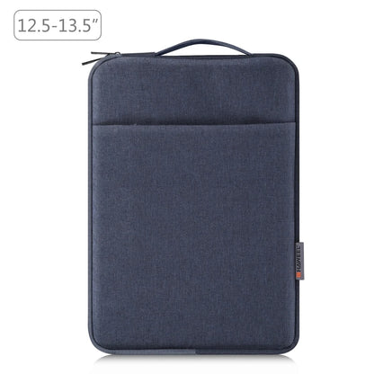 HAWEEL 15-16.7 Inch Laptop Sleeve Case Multi-Function Nylon Storage Briefcase Bag with Zipper Handle Elegant Handbag Design