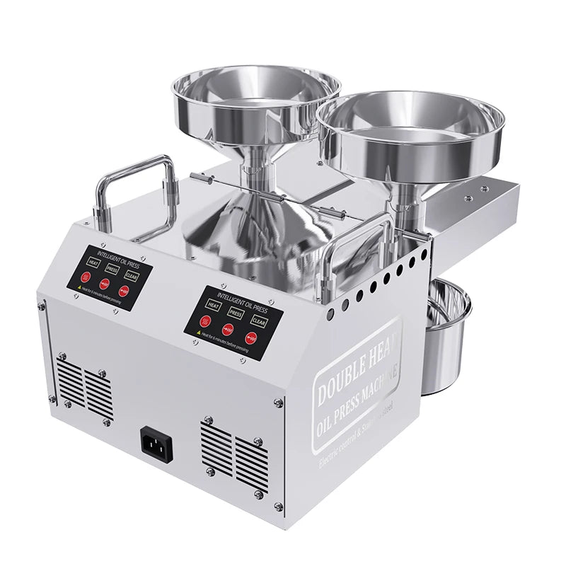 Automatic Commercial Peanut & Coconut Oil Press Machine Medium Oil Extractor-New Condition