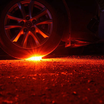 2PCS 3PCS 6PCS Car Emergency Strobe Flashing Warning Light Roof Road Safety Lamp Roadside Orange Beacon Magnetic Base Light