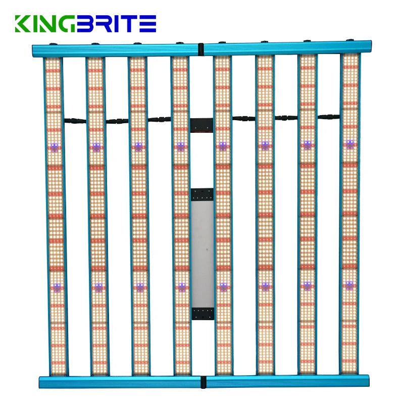 KingBrite 800W LED Grow Light for 5x5 Tent with LM301H/LM281B+Pro and Added UVA and Far Red 660nm 730nm Royal Blue 460nm