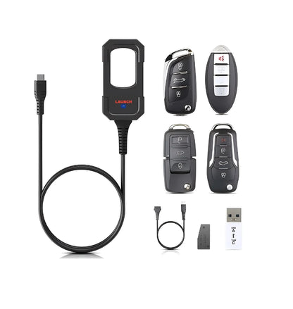 LAUNCH remote maker X431 key programming equipment with 4 universal remotes 1 super chip immobilizer tool IMMO compatible