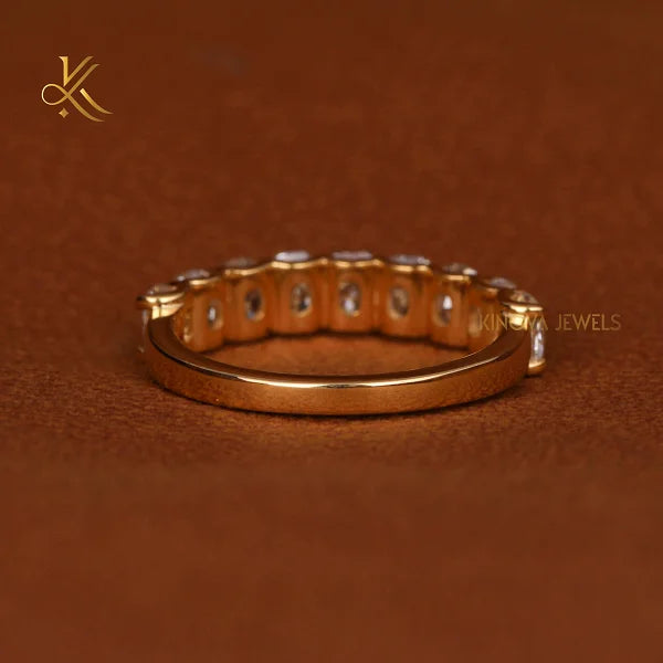Lab Grown Diamond Wedding Band | Sparkling Couples Ring | Elegant Symbol of Eternal Love Jewelry