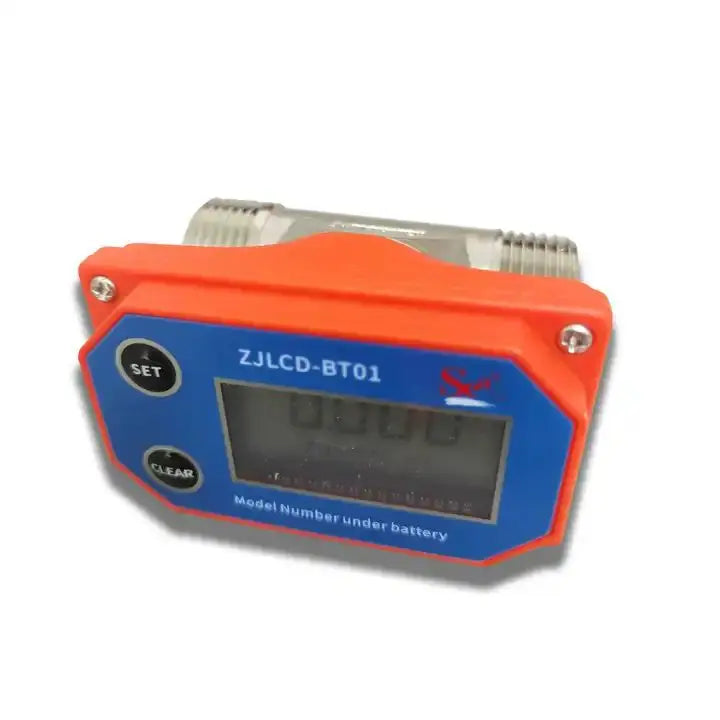 2" Dry Battery Stainless Steel Electronic Digital Display Flowmeter DN50 Water Flow Sensor for Farm/Garden Irrigation by PDG ibma