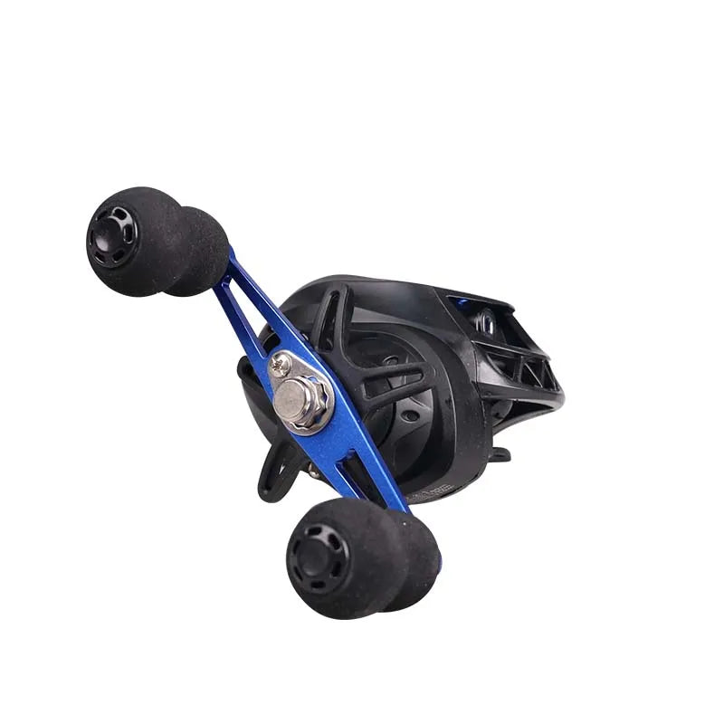 KALIOU  S108- S113 AC200 8KG Max Drag Fishing Reel Magnetic Brake 7.2:1 High Speed Gear Ratio Baitcasting Fishing Reel