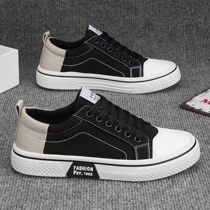 2025 Hot Sale Breathable Sneaker for Men Casual Shoes Flat Canvas Shoes