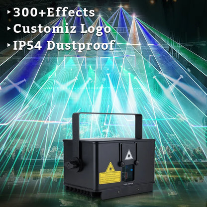 Free Shipping 3w Mini Laser Light Projector Rgb Laser Light Projector Laser Lighting for Concert Event Laser Lights Small