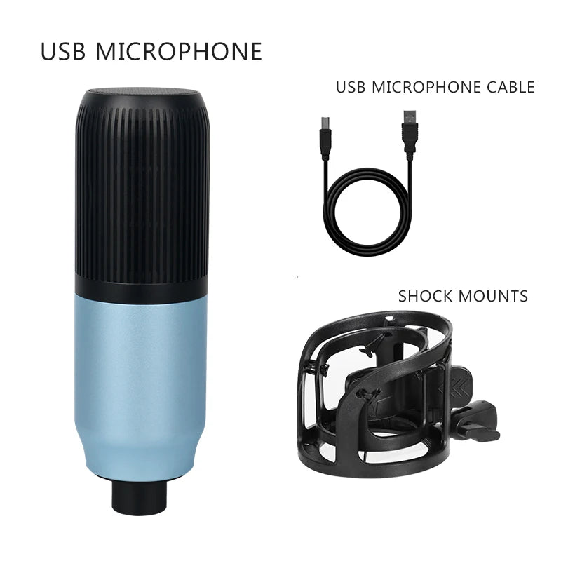 2021 Popular Production USB Microphone   Blue Gold NC 80 Studio  Condenser Microphone