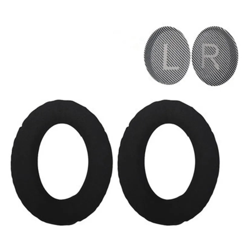 Replacement VELVET Ear Pad for BOSE QC15 QC35 QC25 Soundtrue Headphones Memory Foam Ear Cushion Ear Cups Ear Cover Earpads