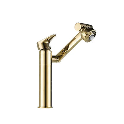 Faucet 360 Rotating Single Hole Multifunctional Hot and Cold Water Home Kitchen Bathroom Faucet