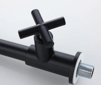 Wholesale Modern Brass and Black Basin Faucet - Single Handle Bathroom Vanity Mounting Tap