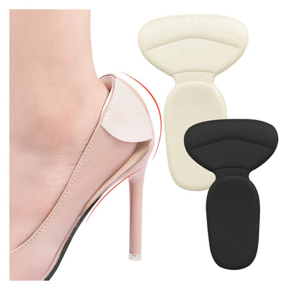 2 1 Self-Adhesive Sponge Heel Cushion Inserts Soft Heel Grips Liners Loose Shoes Preventing Slipping Toecap Protection Model
