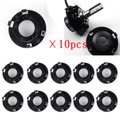 10x H7 Adapter Socket Base For Hyundai Elantra Tucson Kia K3 K6 Mistra LAVIDA Gran Auto Lighting Parts Adapters Factory D117