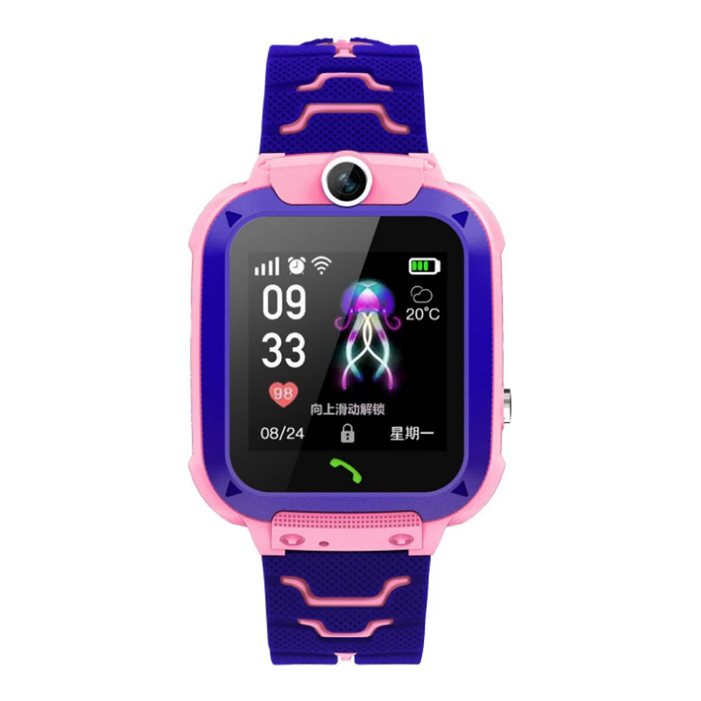 2021 Hot Sale Q12 Smartwatch 2G for Child Anti-lost SOS Call GSM LBS Location Kids Smart Watch Q12 Game Smart Watch Plastic IPS