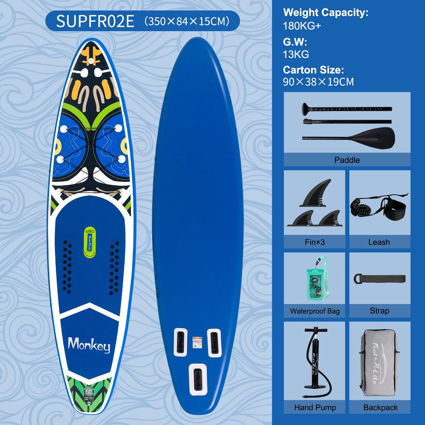 BR Free Shipping Dropshipping Factory Supply Surfboard sup Board Paddle sup Tabla De Surf Inflatable Paddle Board Paddle Surf