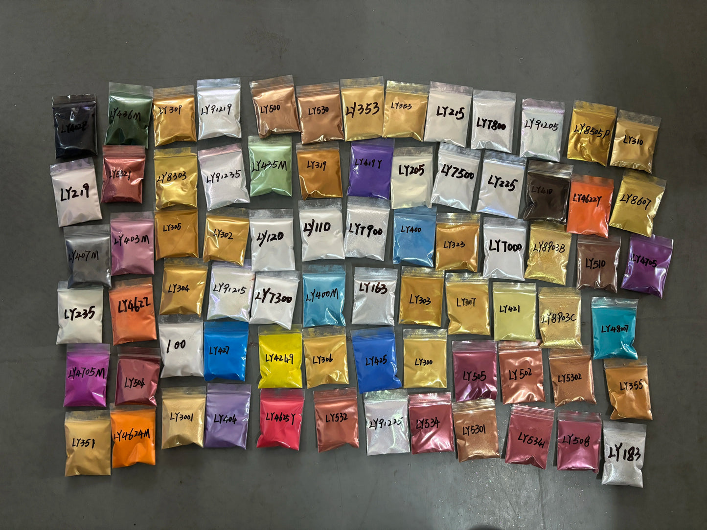 Skin Safe Cosmetic Grade Mica Powder Shimmer Glitter Pearl Pigment for Face Eye Lip Cosmetics Epoxy Resin Crafts