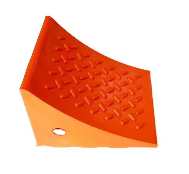 Indonesia Hot Sales Pu Light Duty  Wheel Chocks Car Tire Stopper Cheap Wheel Chock