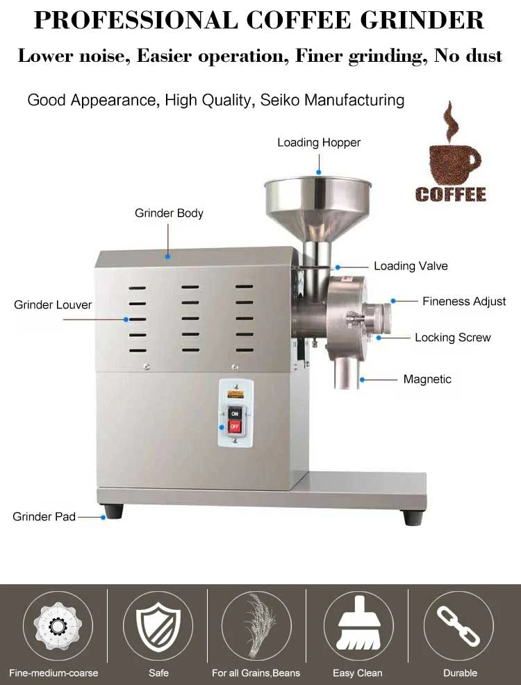 HY 40-100KG Comandante  Coffee Manual Grinder Coffee Machine with Grinder