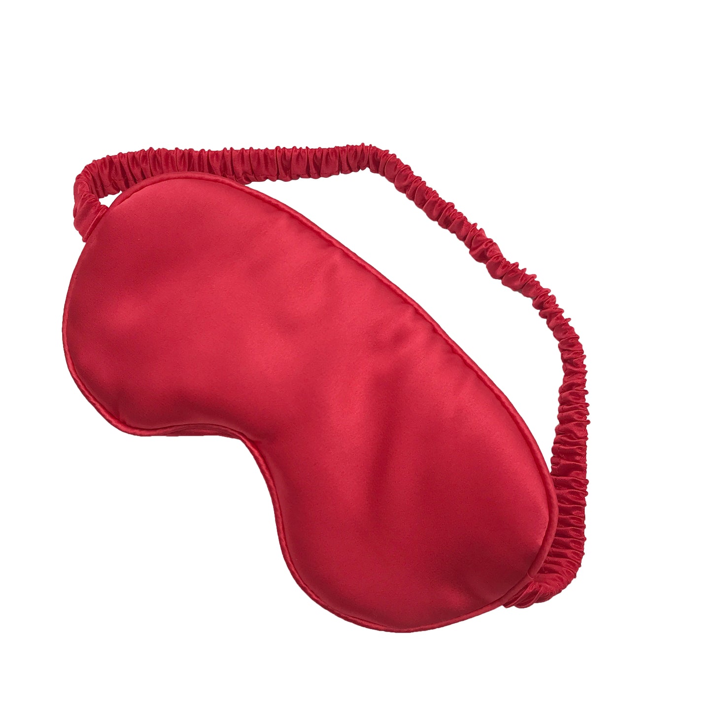 Hot Sale Sleeping Eye Mask Plain Color Woman Elastic Silk Eye Mask Satin
