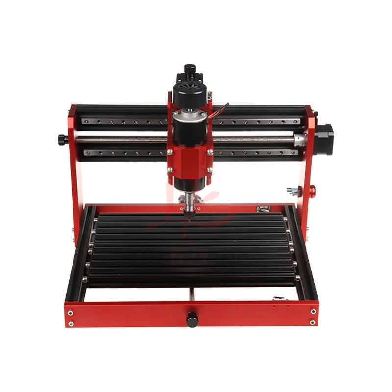 Mini CNC Engraving Cutting Machine 3020 500W Square Rails Full Metal Wood Router with Offline Controller Support Laser Module
