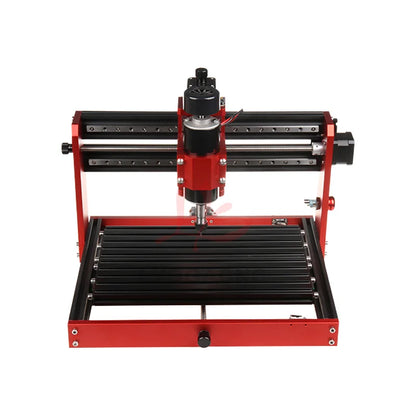 Mini CNC Engraving Cutting Machine 3020 500W Square Rails Full Metal Wood Router with Offline Controller Support Laser Module