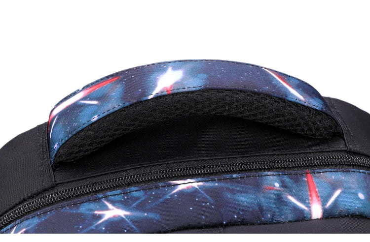 Teenagers Backpacks Boys Fashion Star School Bags Children Travel Bag Kids Knapsack Primary School Backpack Students Bag 9-16Y