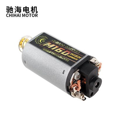 Chihai Motor CHF-480WA-22TPA M160 N35 NdFeB 25000RPM High Torque Motor AEG Motor Short Axis for Ver.3 Gearbox AK Series Airsoft