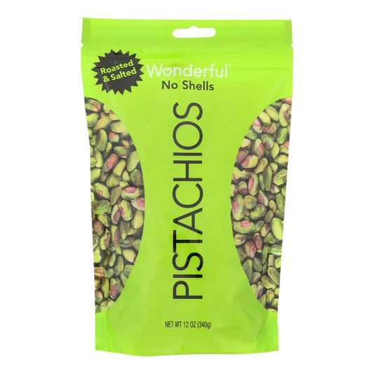 UD2 Organic Fresh & Dried Pistachios Roasted & Salted 12 oz Bulk Case of 12 for Food & Snacks