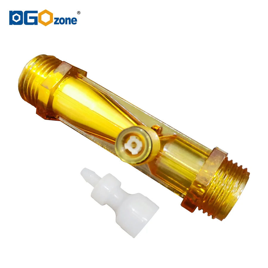 1/2in  Venturi Injector with Valve for Gas Mixer PVDF Body Ozone Proof Spa Venturi Connector KH-A25100-N DGOzone
