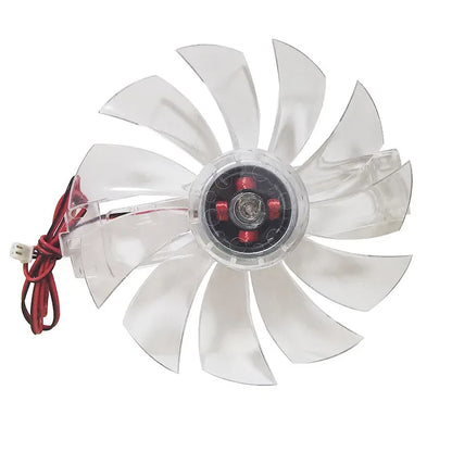 DC 12V 0.35A Incubator Thermostat Fan Transparent color Household Hatching Machine Accessories Poultry Breeding Equipment