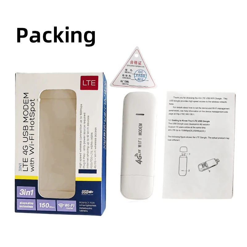 ZBT Unlock Portable 4G LTE USB Dongle Mini UFI Pocket Router Wif with Sim Card Slot 4g Lte Usb Cellular Modem Wifi Router