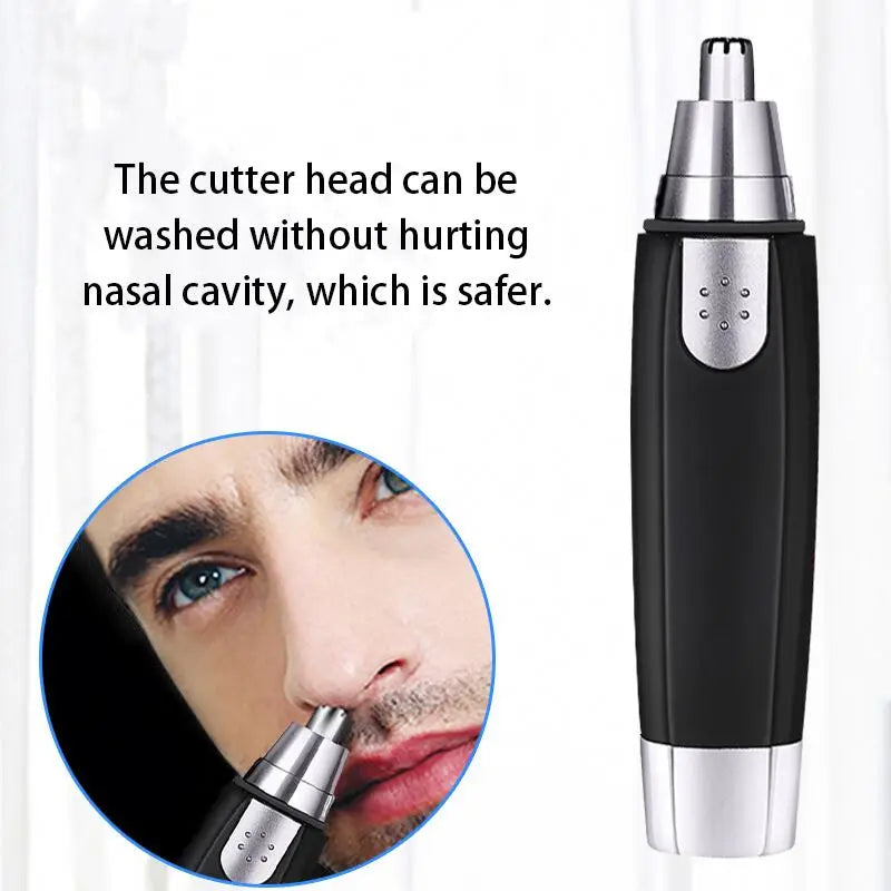 Electric Nose Hair Trimmer Implement Shaver Facial Nose Hair Scissors Neck Eyebrow  Shaver Men Women Clean Trimer Razor Remover