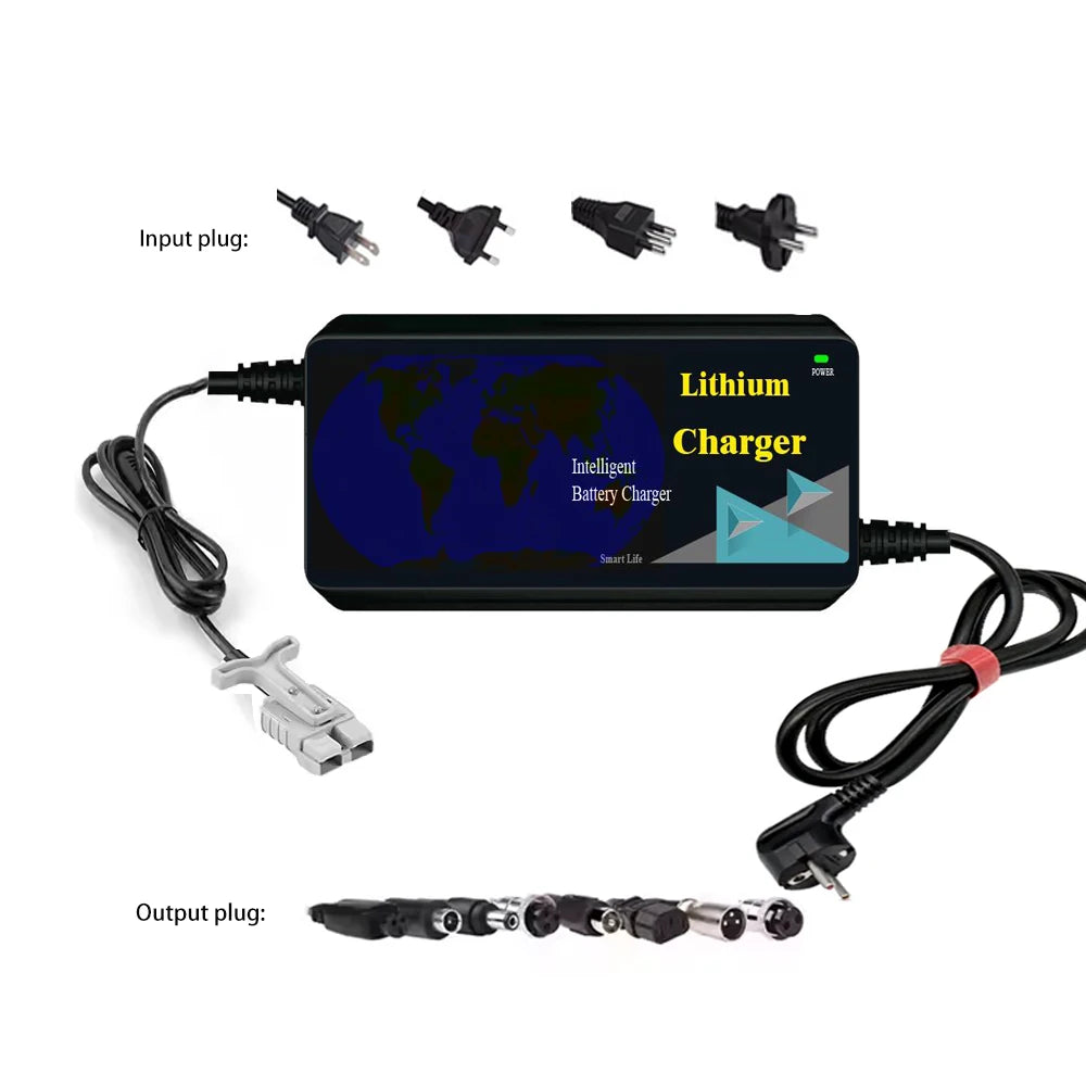 Best Sale 24v 72v 48v 36v Charger Scooter Golfcart Electric Motorcycle Ebike Charger Lithium Battery Charger
