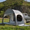 2-Person Double Layer SUV Tent with Canopy Add Raincover for Car Rear Trunk for Car Tailgate & Tram Use