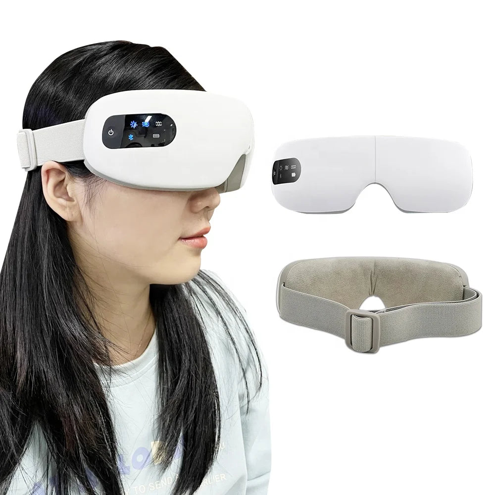 MEIZONS Portable  AI New Arrivals Heat air Pressure Eye Therapy Luxury Eye Massage of Customized logo