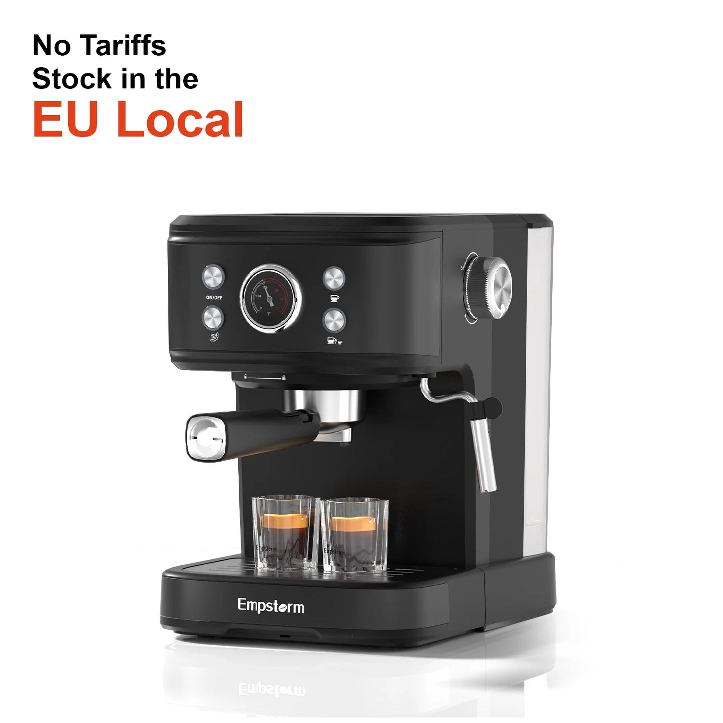 For 04E Latte Maker EU Local Stock Professional 220v Electric Semi-Automatic Espresso Coffee Machine Brew System Household