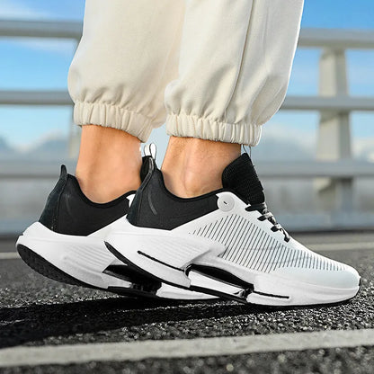 Logo Custom Modern Stylish Synthetic Casual Sneakers Ergonomic Cushioning Lightweight for Travel Walking and Fashion Sportswear