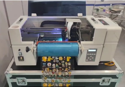 Unic 2025 New Arrival A3 UV DTF Printer with Laminator for Small Businesses AB Film Print 1 Year Warranty