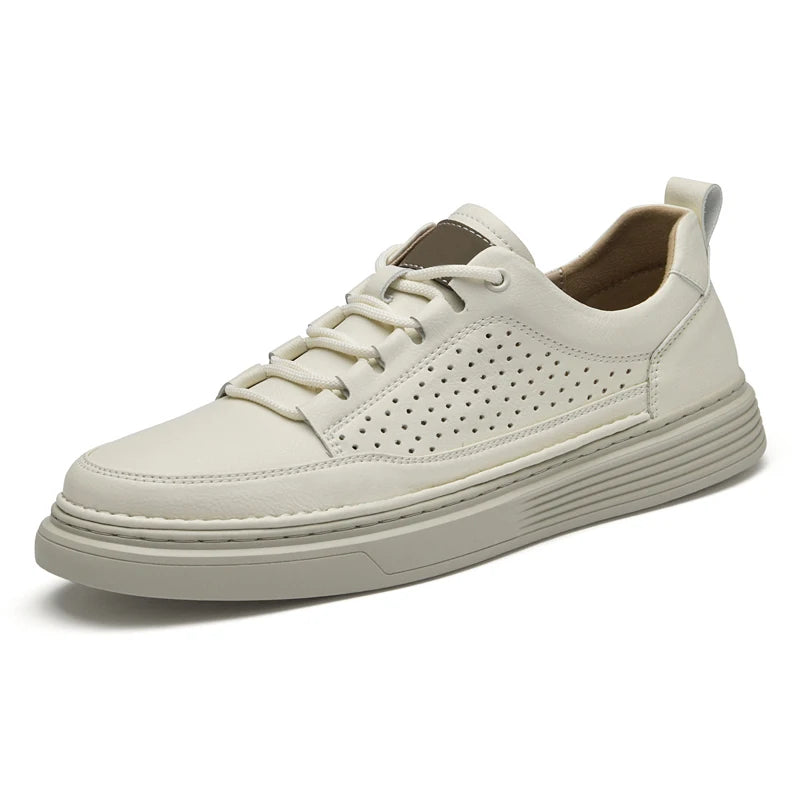 New Wholesale Classic Men Shoes Winter Real Leather Fashion Black Women's Sneaker 36-47 Top Cow Layers Make Your logo Brand Shoe