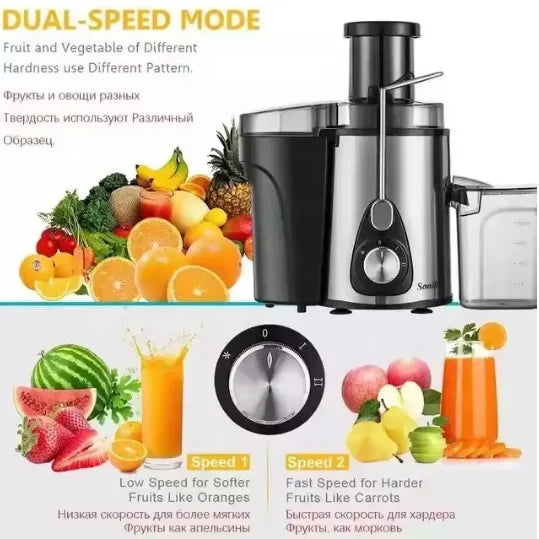 Commercial Multifunction 4 in 1 Juicer Blender Big Mouth Vegetable Extractor Electric Fruit Juicer Food Mixer for Household