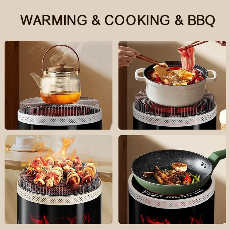 Modern Novel Design 3 in 1 Multi-function Electrical Portable BBQ Picnic Infrared Cooker Table