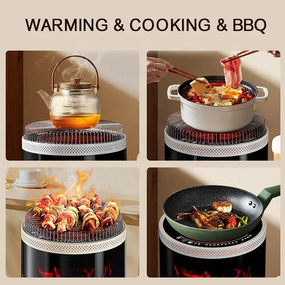 Modern Novel Design 3 in 1 Multi-function Electrical Portable BBQ Picnic Infrared Cooker Table