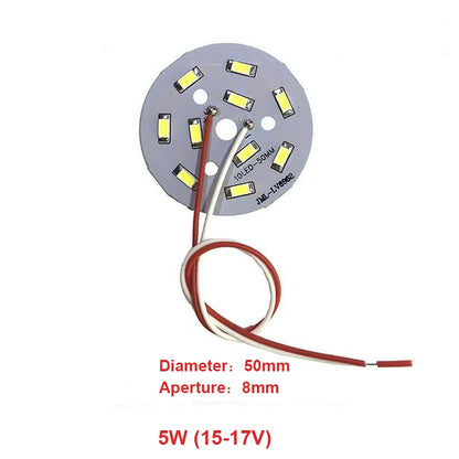 High Brightness LED 5730SMD Lamp Bead Light Board Bulb Round Transformation Light Source 3-18W 32-100MM Tile Wick Modified bulb