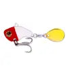 Vib Fishing Lures Hard Mental Lure with Fishing Hook Fishing VIB Lure 2.5CM-9G-10#