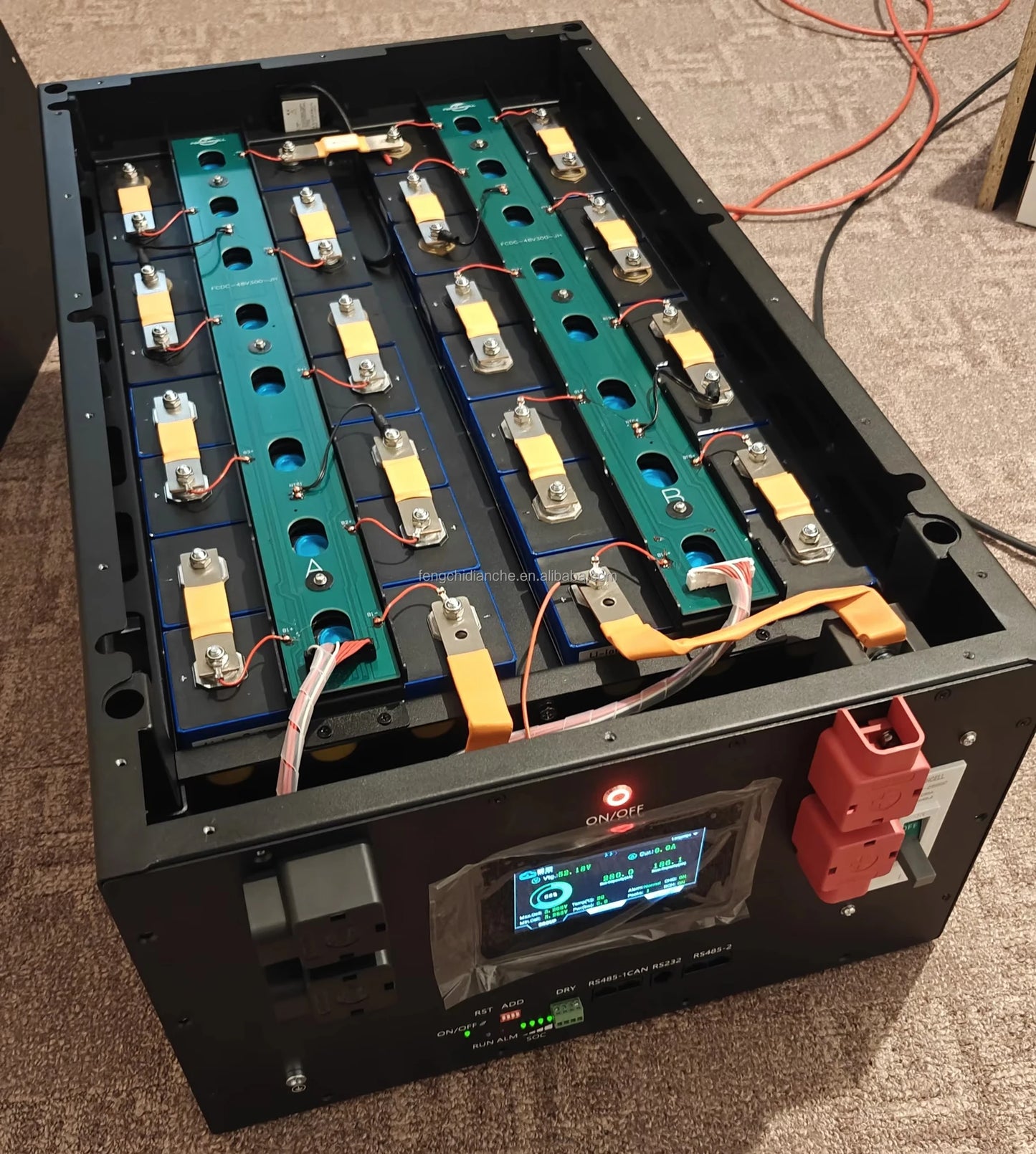 EU Stock CE IEC UN38.3 MSDS 8000+ Cycles Long Life 48V 51.2V 314Ah 16kwh Stackable Home Energy Storage Battery with JK V19 BMS