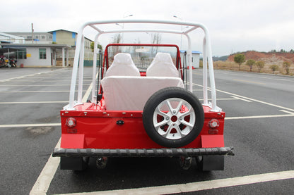 Factory Direct Sell Customized Body Color UK Style Electric Moke Smart 4 Seats Beach Buggy Classic Golf Car