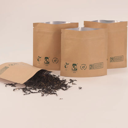 Customizable Empty Paper Bag for Charcoal Multiple Layer with Personalized Logo for Food and Shopping Use
