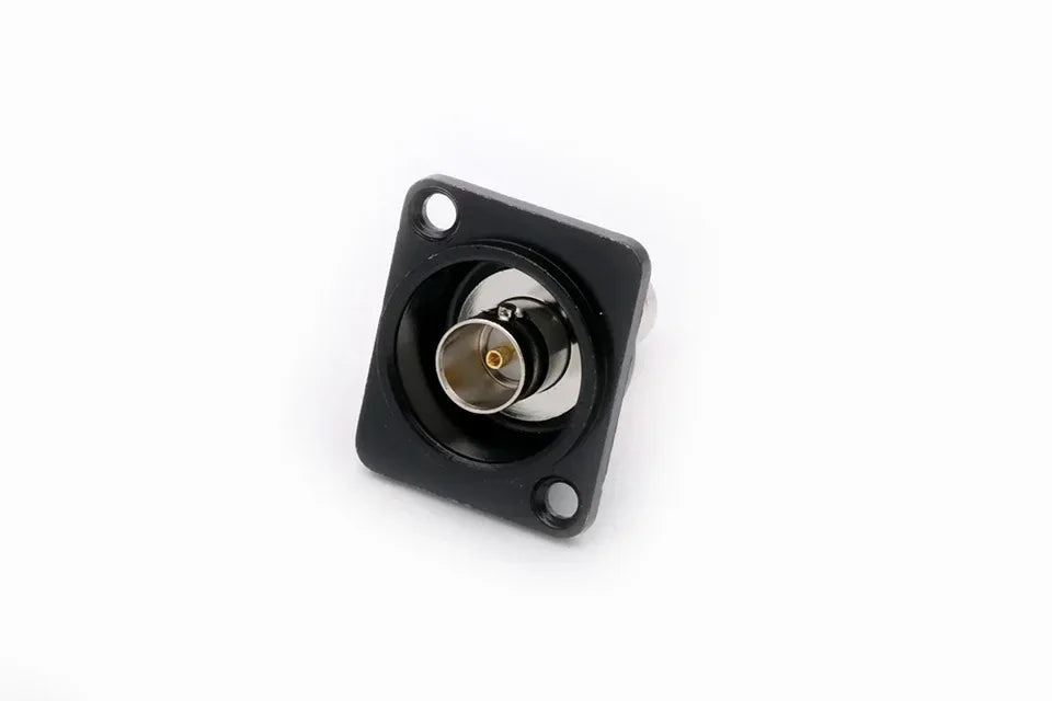 1pc BNC Female Socket Adapter Panel Mount Chassis Connector D-type Soldering free 50ohm/75ohm Audio&Video Jack