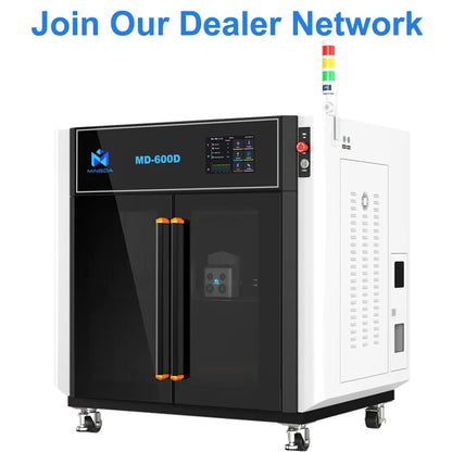Mingda MD600D Professional Large High Temperature 3d Printers 600mm Industrial Plastic 3d Printer for Car Bumper
